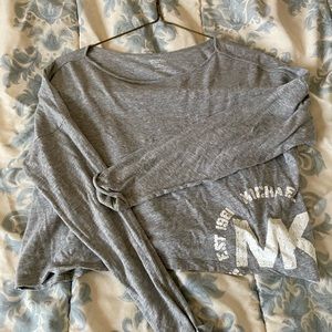 Michael Kors gray long sleeve